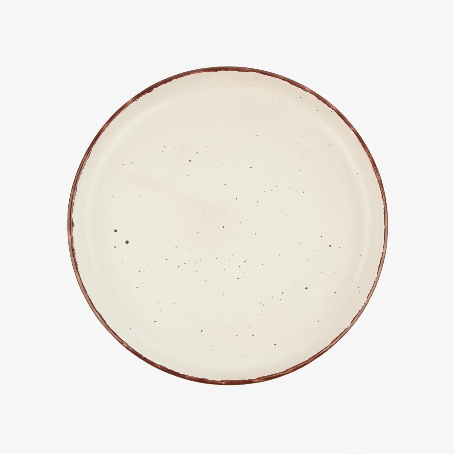 Vajilla de 12 piezas de cerámica beige Iria