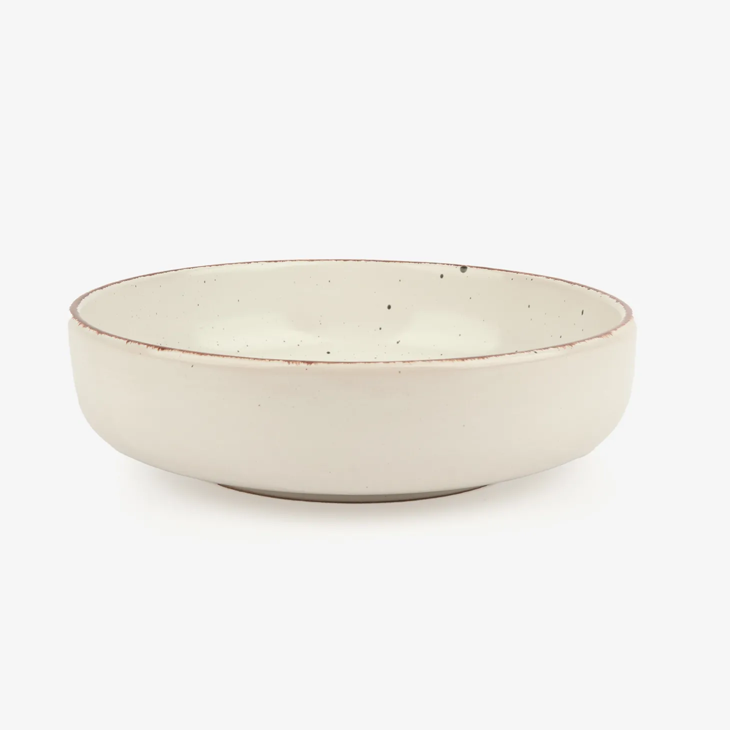 Vajilla de 12 piezas de cerámica beige Iria