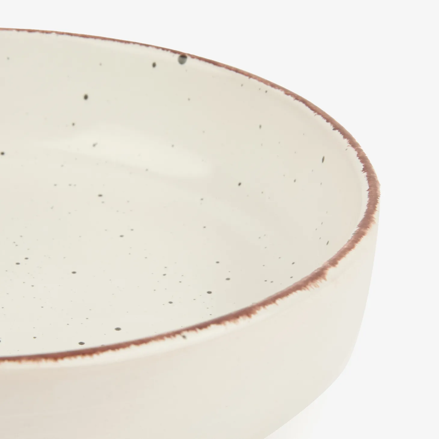 Vajilla de 12 piezas de cerámica beige Iria