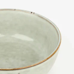 Vajilla de 12 piezas de cerámica gris Veiga