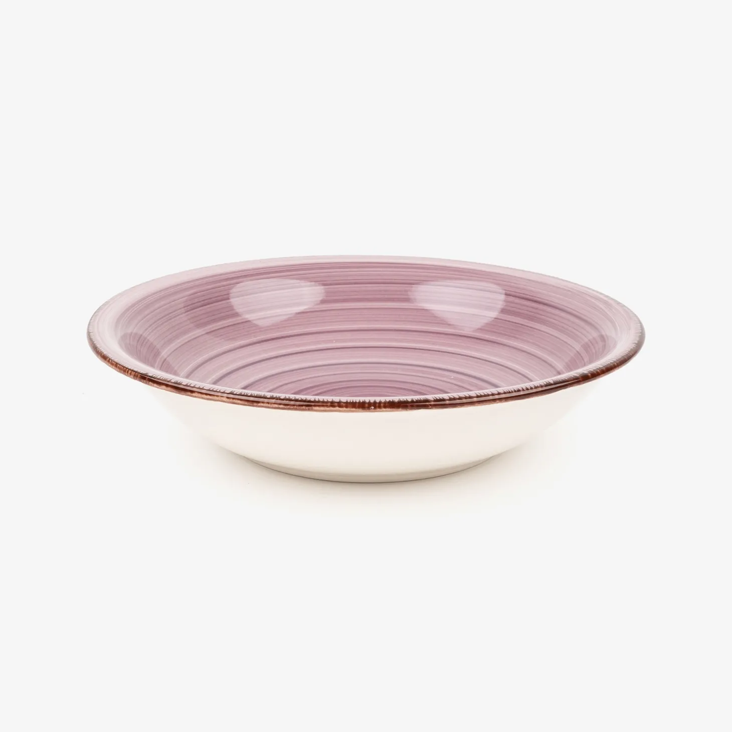 Vajilla de 18 piezas rosa Vita