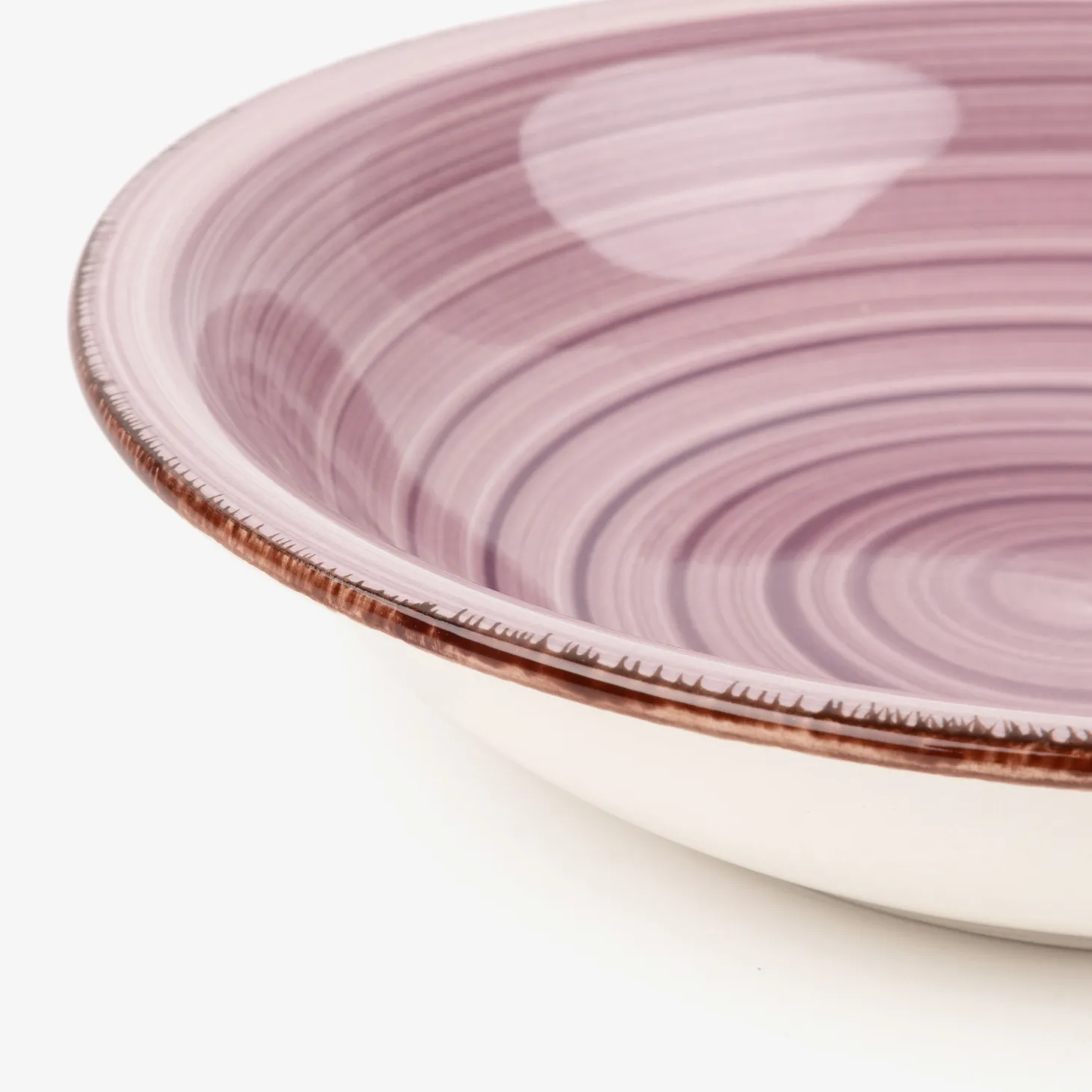 Vajilla de 18 piezas rosa Vita