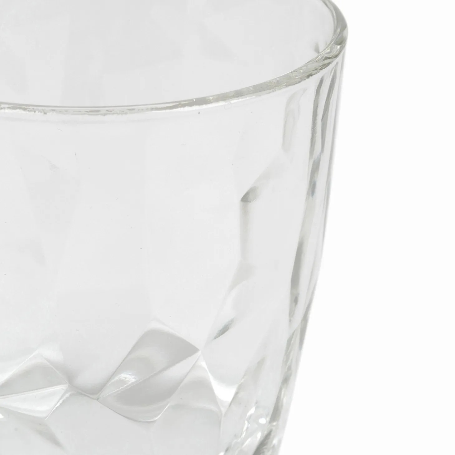 Vaso agua de cristal Diamond transparente 39cl - Bormioli