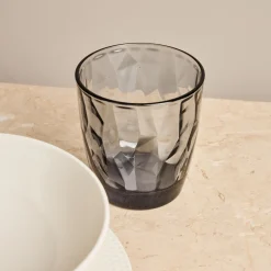 Vaso de agua de cristal Ocean Blue Diamond 30cl - Bormioli