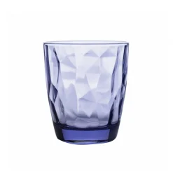 Vaso de agua de cristal Ocean Blue Diamond 30cl - Bormioli