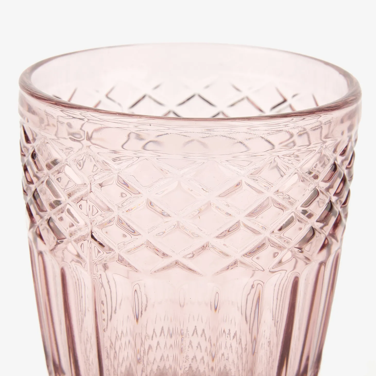 Vaso de cristal rosa Aliss 25cl