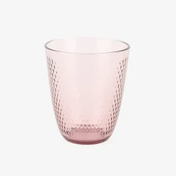 Vaso de cristal rosa Pampille 31cl