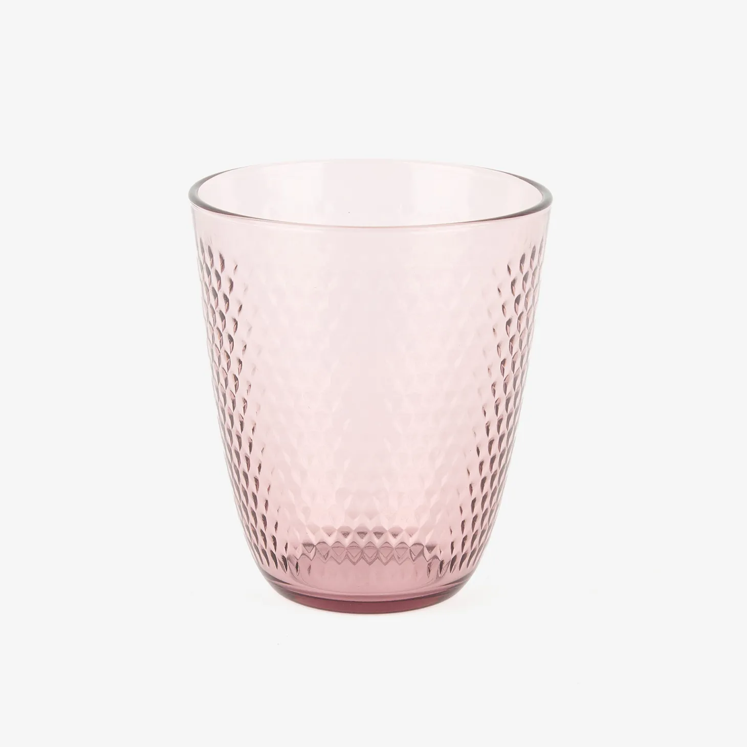 Vaso de cristal rosa Pampille 31cl
