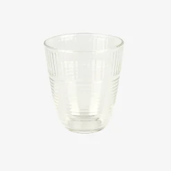 Vaso de vidrio transparente Zama 31cl Ø9x10cm