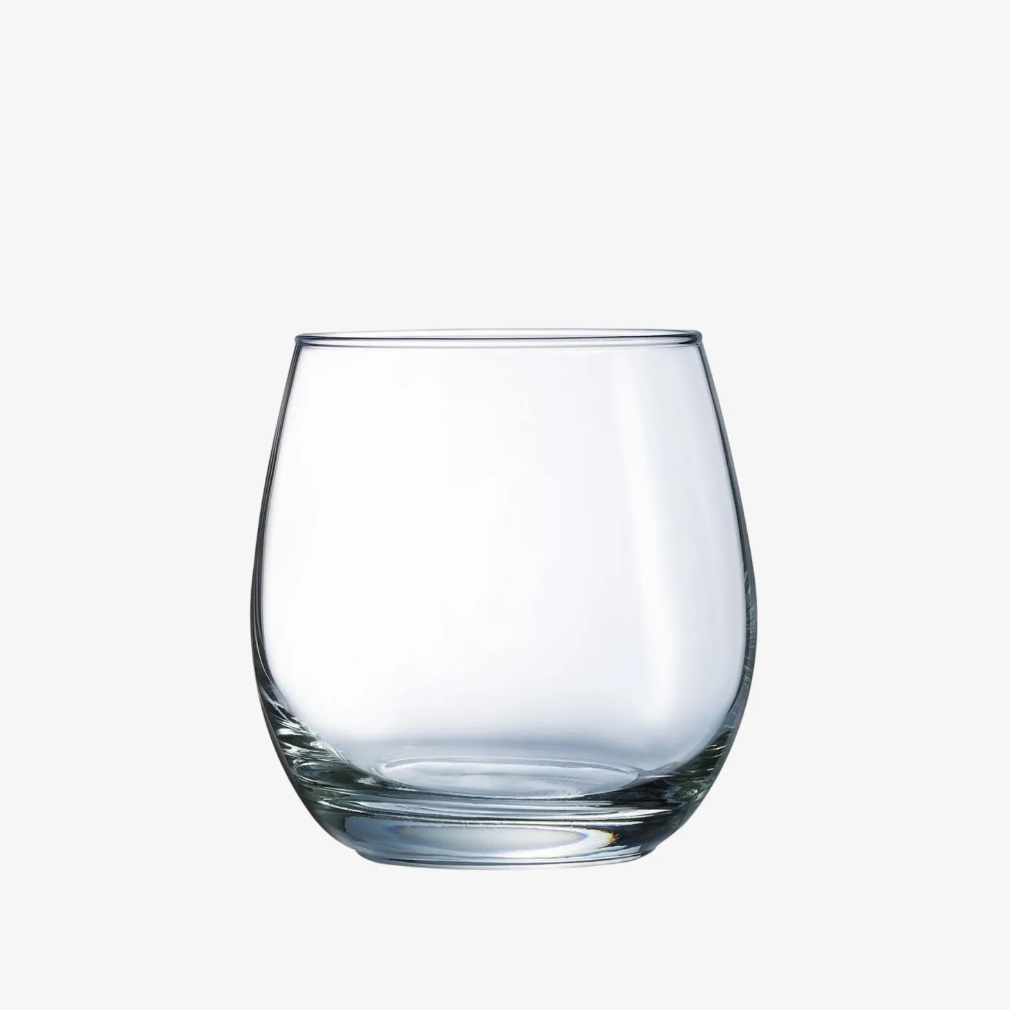 Vaso de vidrio transparente Zira 32cl