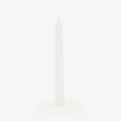 Vela candelabro blanca Candy 20cm
