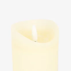 Vela LED crema 7x10cm
